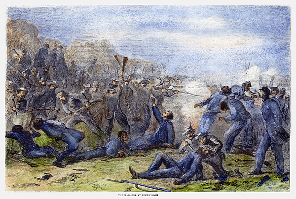 Fort Pillow Massacre, 1864 Photograph by Granger