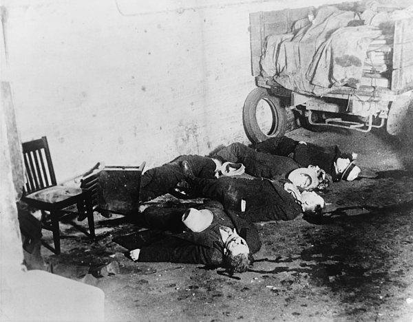 The st. valentines day massacre Saint Valentines Day Massacre. Seven Photograph by Everett