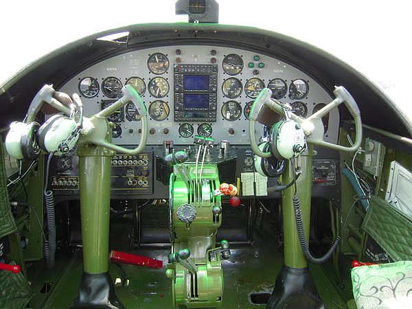 Mitchell B 25 Bomber Cockpit