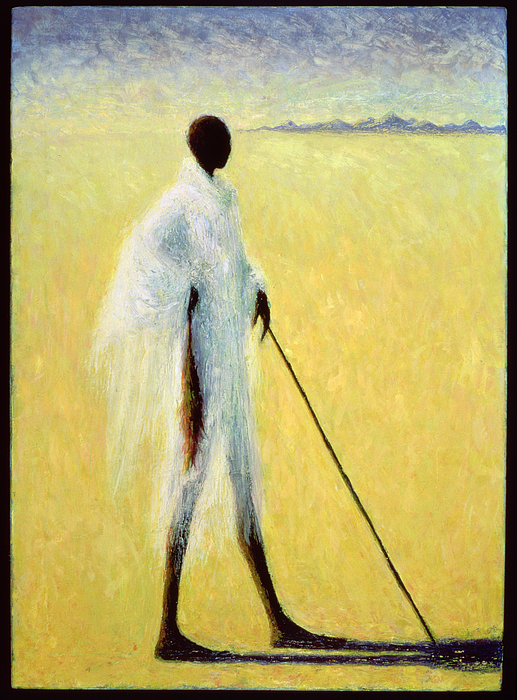 Desert Painting - Long Shadow, 1993 by Tilly Willis