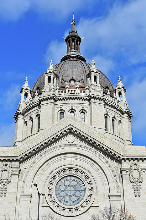 Cathedral of Saint Paul Minnesota Portrait Photograph by Kyle Hanson