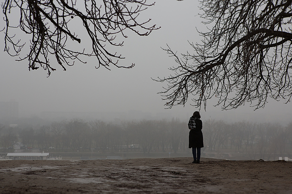 Girl, alone. Photograph by BenAkiba