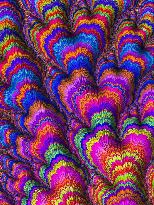High resolution multi-colored fractal background, which patterns remind those of a flower bouquet. Photograph by Instants High resolution multi-colored fractal background, which patterns remind those of a flower bouquet. Photograph by Instants