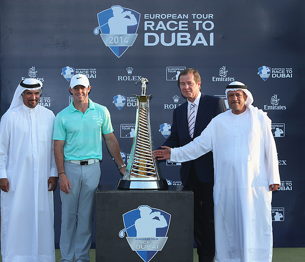DP World Tour Championship - Day Four Photograph by Andrew Redington
