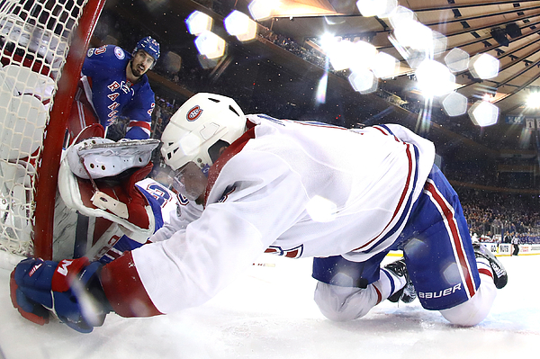 Montreal Canadiens v New York Rangers - Game Six Photograph by Bruce Bennett