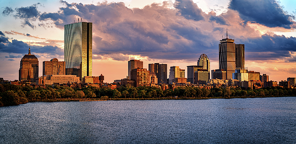 Boston Photograph - Boston Skyline Panorama by Rick Berk