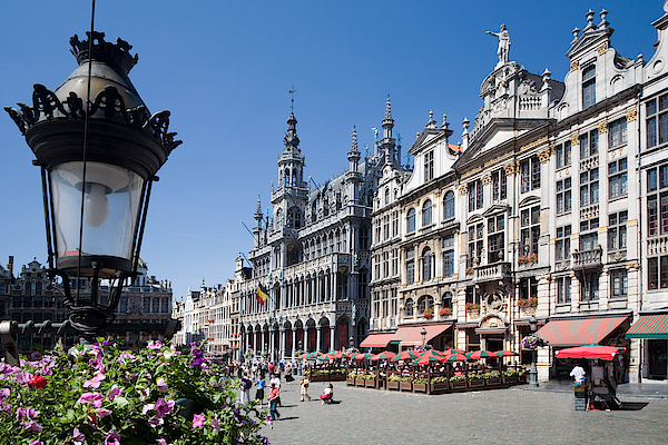 Brussels Grand Place in the summer Photograph by FrankyDeMeyer