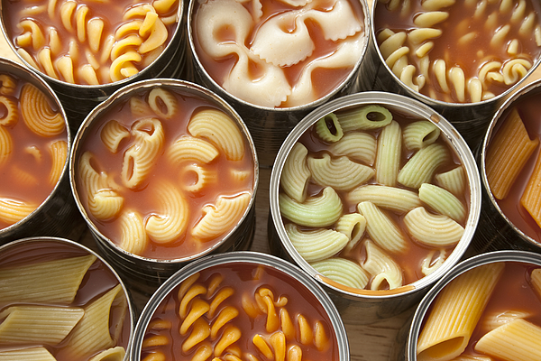 Canned pasta Photograph by FotografiaBasica