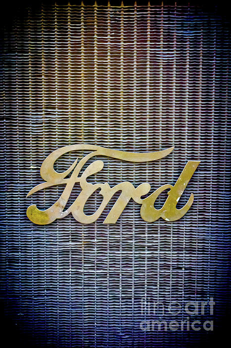 Ford Grill II Photograph by Colleen Kammerer