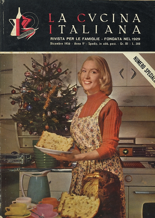 La Cucina Italiana - December 1956 Photograph by Artist Unknown