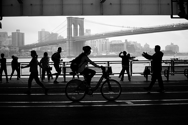 NYC Excercise Photograph by Jack Berman