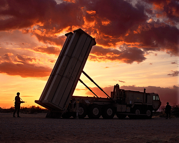 Pentagon delays THAAD anti-missile system Photograph by Getty Images