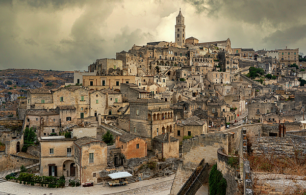 Postcard from Matera Photograph by Jaroslaw Blaminsky