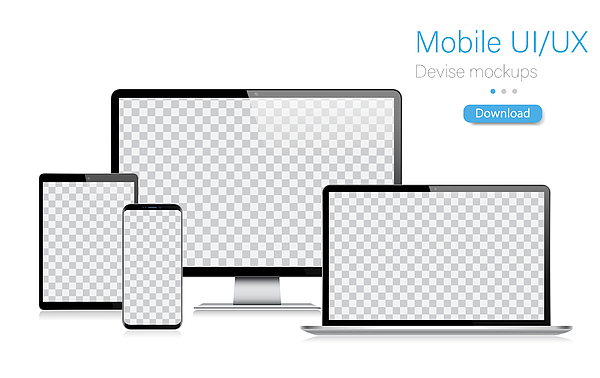 Realistic Vector Mockup Digital Tablet, Mobile Phone, Smart Phone, Laptop and Computer Monitor. UI / UX design. Vector illustration, modern digital devise, digital template. Stock illustration. EPS 10. Drawing by Mikimad Realistic Vector Mockup Digital Tablet, Mobile Phone, Smart Phone, Laptop and Computer Monitor. UI / UX design. Vector illustration, modern digital devise, digital template. Stock illustration. EPS 10. Drawing by Mikimad