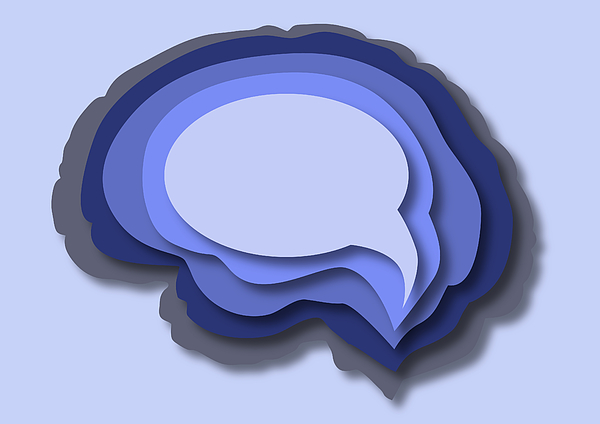 Stack of paper layers brain to speech cloud shape, with copy space, template for your text. Brainstorm opinion concept. Eps10 vector illustration. Drawing by Elen11 Stack of paper layers brain to speech cloud shape, with copy space, template for your text. Brainstorm opinion concept. Eps10 vector illustration. Drawing by Elen11