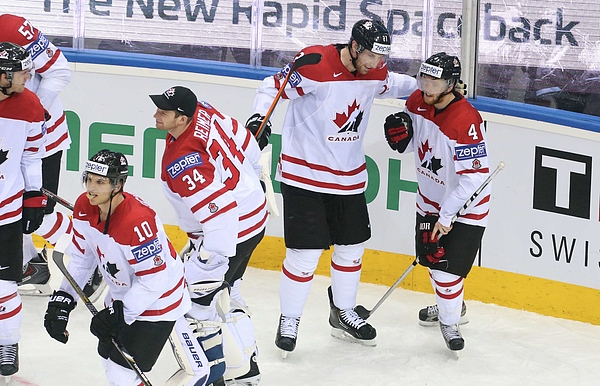 Sweden v Canada - 2014 IIHF World Championship Photograph by Xavier Laine