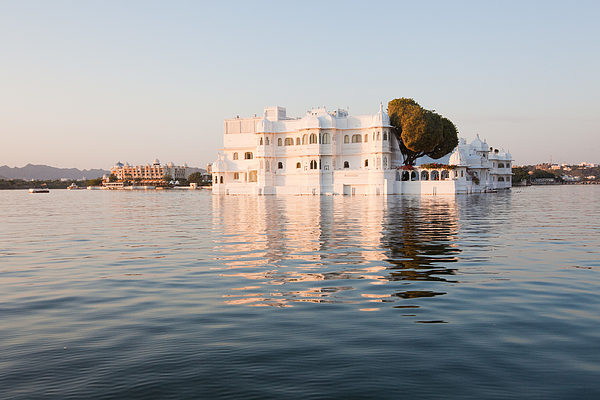The lake Palace Hotel at Udaipur,India Photograph by Jasper James