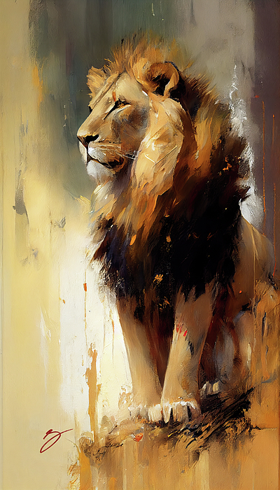 Wild Majesty Painting by Greg Collins