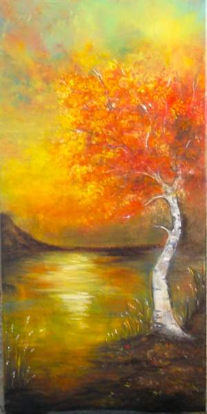 Autumn single tree Online Art Contest | Fine Art America