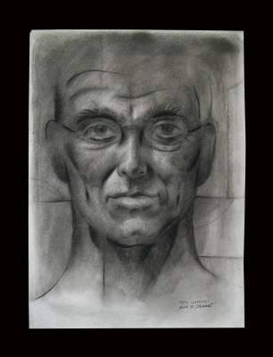 Faces or Portraits Done in Charcoal
