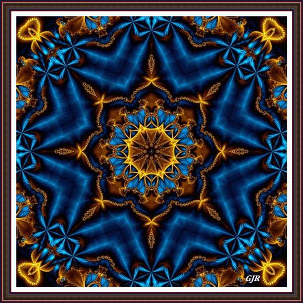 Kaleidoscopes Mandalas And Fractals - C4