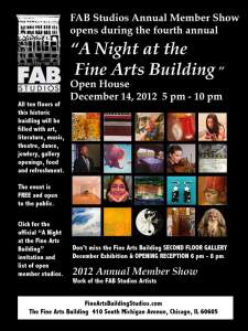 Fine Arts Building Studios Annual Members Show