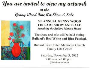 5th Annual Genny Wood Fine Art Show And Sale