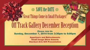 Off Track Gallery December Reception