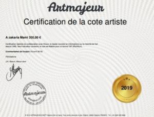 Akoun Certification ,artwork Estimation