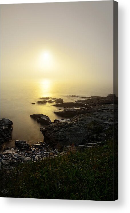 Rhode Island Acrylic Print featuring the photograph Flicker Of Twilight by Lourry Legarde