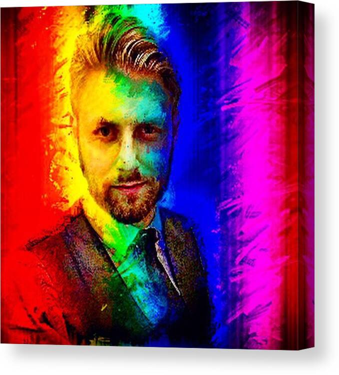 Love Canvas Print featuring the photograph In Honour Of Pride I Thought I'd by Michael Comerford