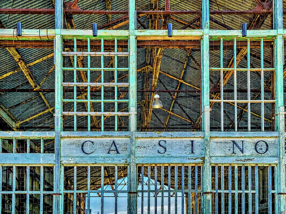 Asbury Park Jigsaw Puzzle featuring the photograph Casino Asbury Park New Jersey by Susan Candelario