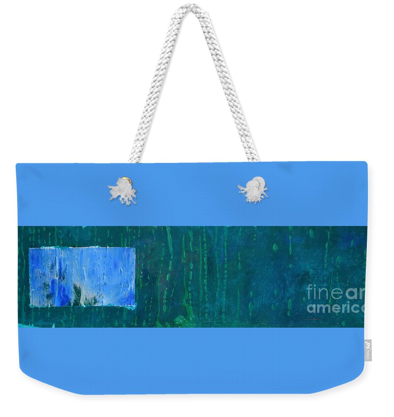 Landscape Weekender Tote Bag featuring the mixed media Dreaming off by Eduard Meinema