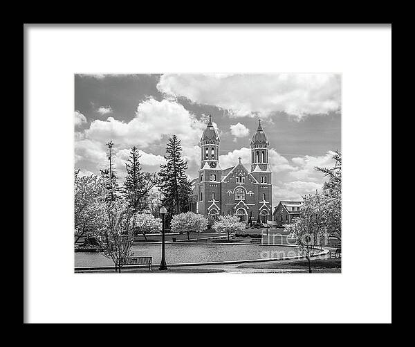 St. Joseph's College Framed Print featuring the St. Joseph's College #1 by University Icons