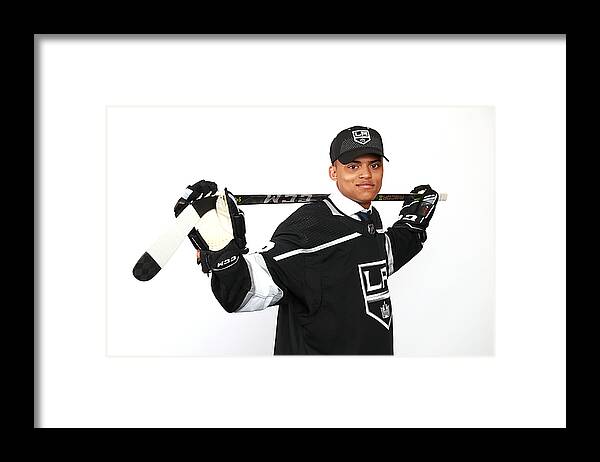 National Hockey League Framed Print featuring the photograph 2018 NHL Draft - Portraits #19 by Tom Pennington