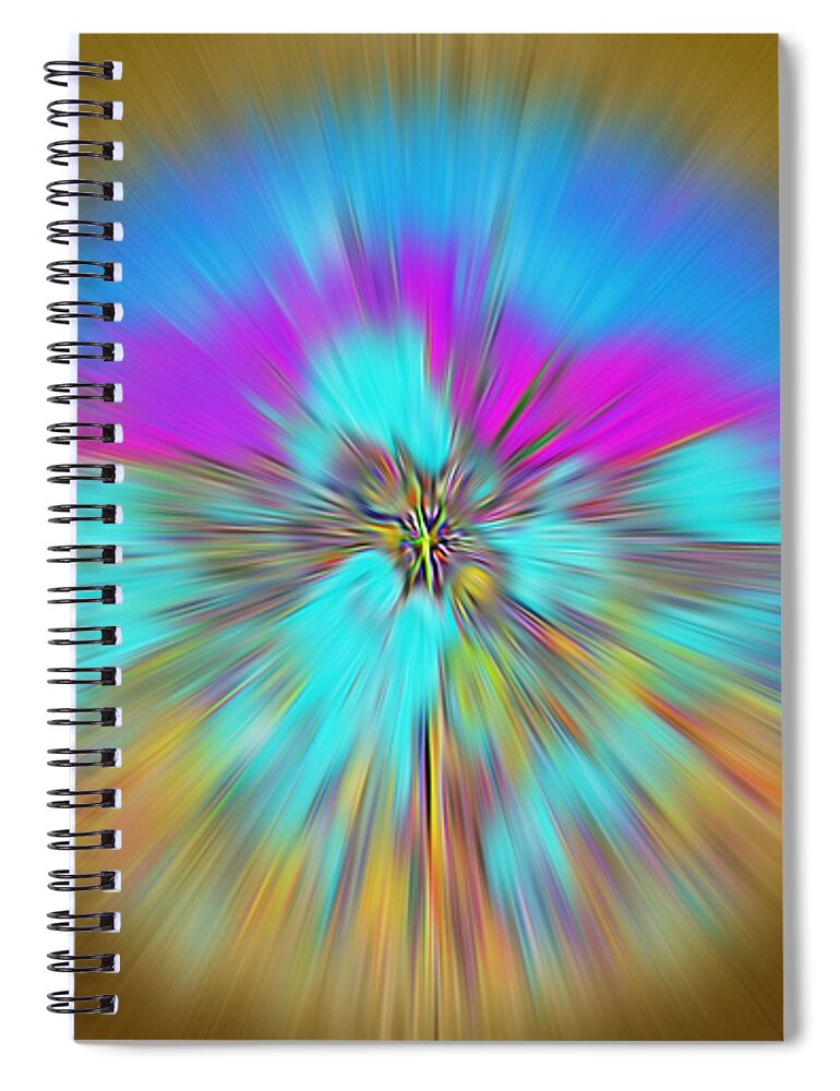 Make A Wish Spiral Notebook featuring the digital art Make a Wish.... Unique Art Collection by Oksana Semenchenko