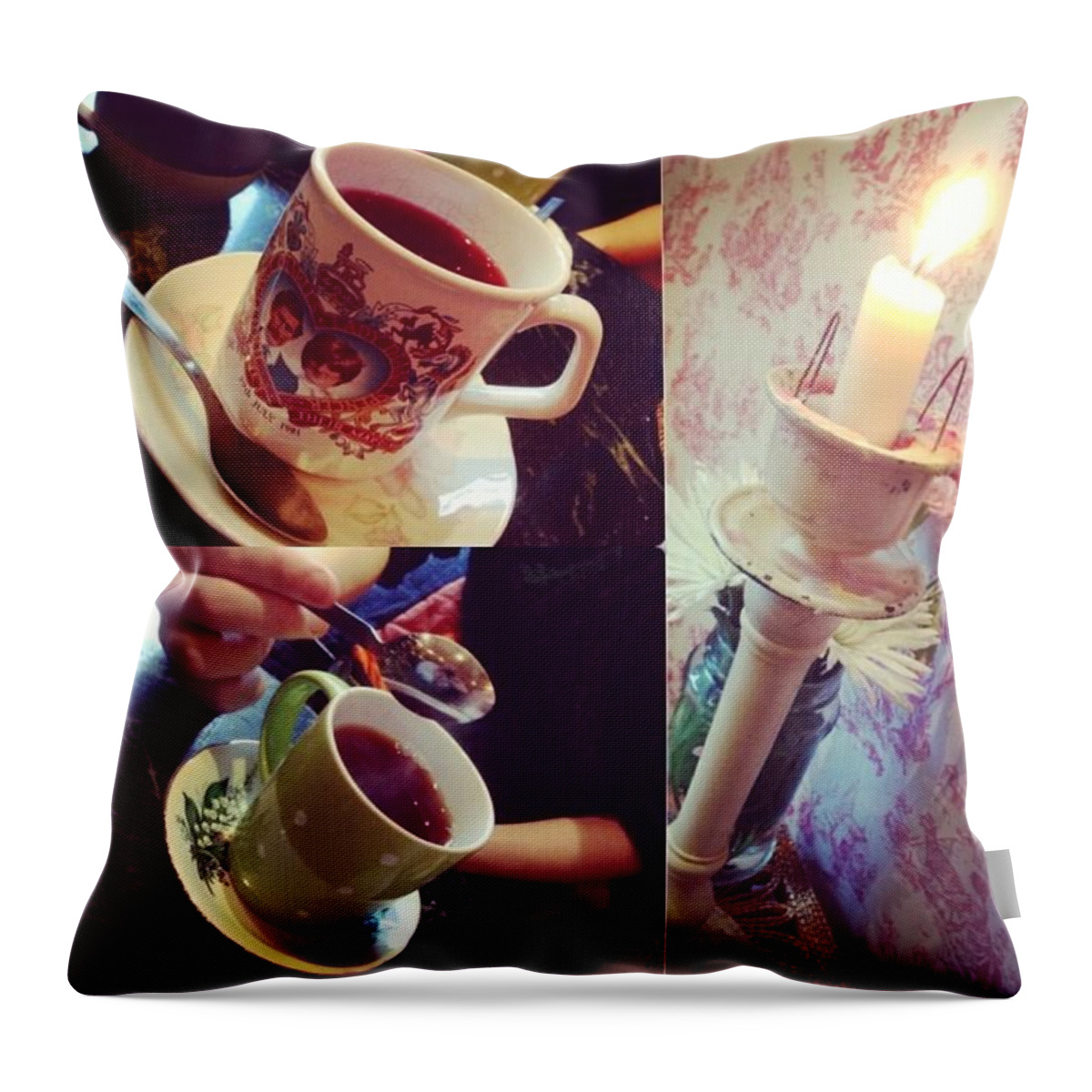 Family Throw Pillow featuring the photograph As A Thank You For C's Help We Thought by Michael Comerford