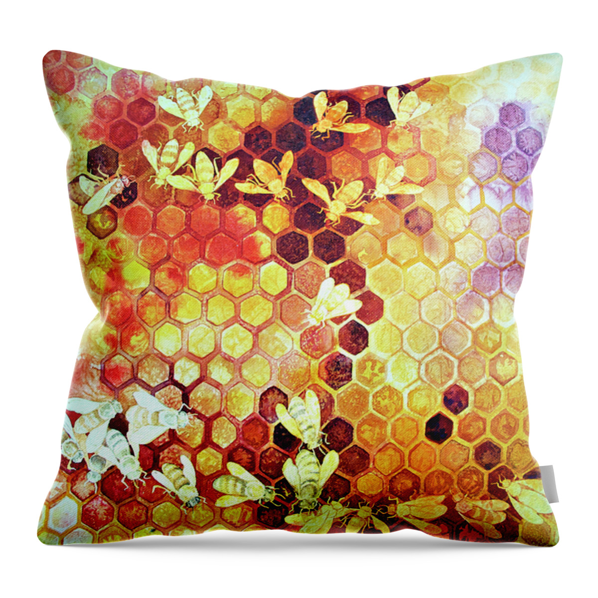  Throw Pillow featuring the New Upload #5 by Helen Klebesadel