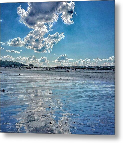 Igboston Metal Print featuring the photograph Low Tide. 🐳 #gloucester #visitma by Sally Cooper