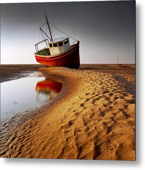 England Metal Print featuring the photograph Low Tide by Peter OReilly