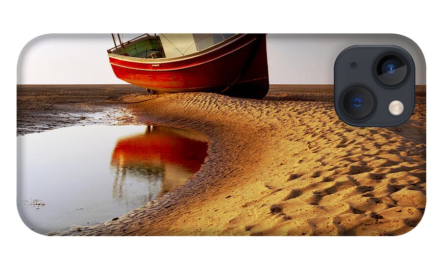 England iPhone 13 Case featuring the photograph Low Tide by Peter OReilly