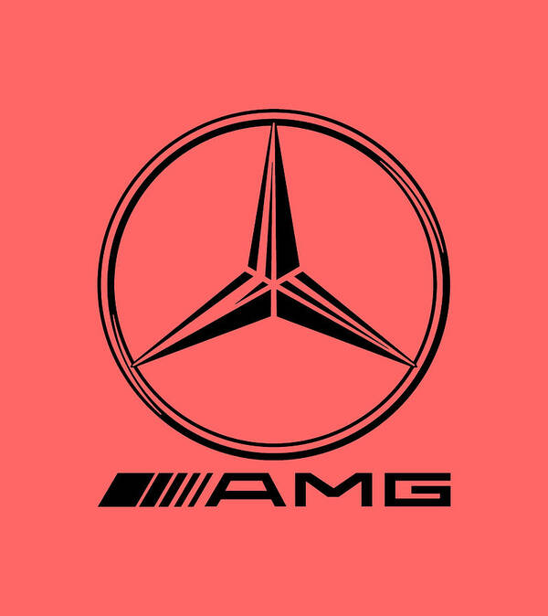 Mercedes Amg Logo Poster