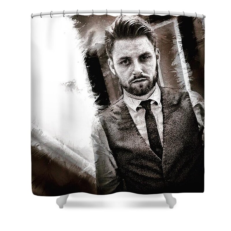 Bilife Shower Curtain featuring the photograph All Dressed And Ready To @alchemyandco by Michael Comerford
