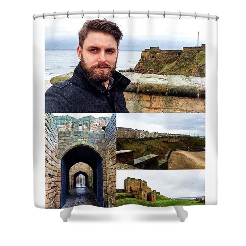 Beautiful Shower Curtain featuring the photograph Beautiful Views Of The North Sea And by Michael Comerford