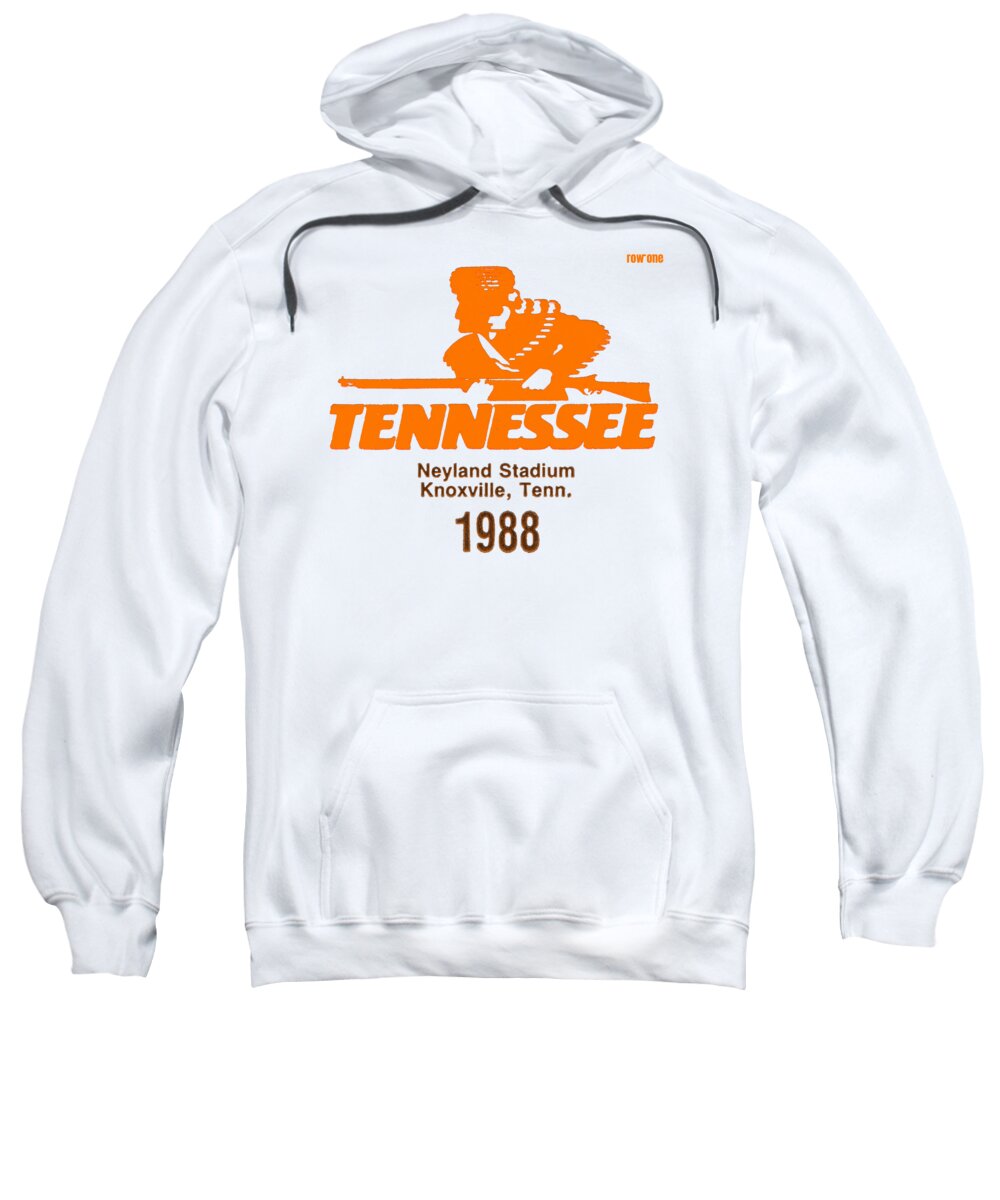 Lsu Sweatshirt featuring the mixed media 1988 Tennessee vs. LSU by Row One Brand