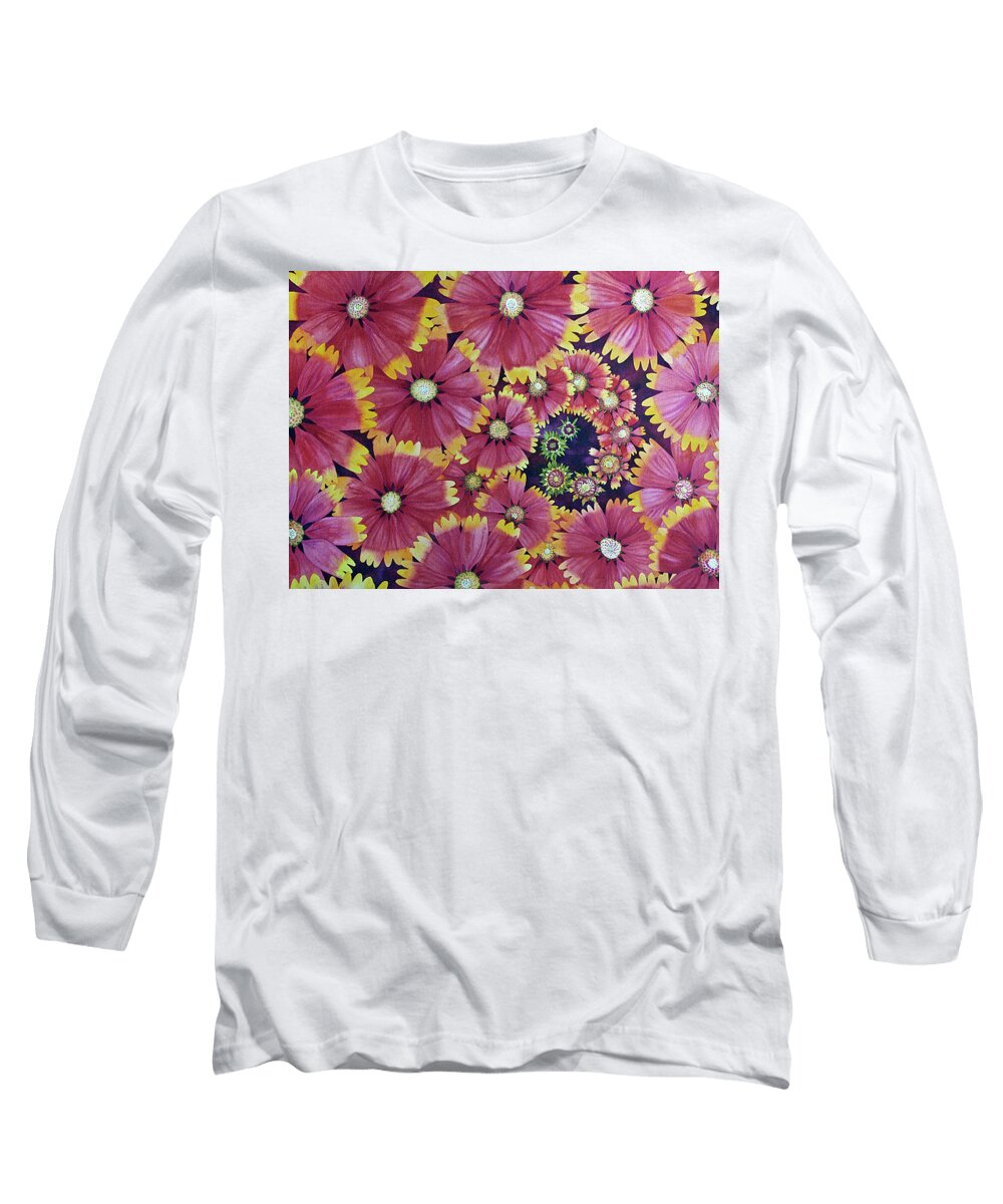  Long Sleeve T-Shirt featuring the New Upload #4 by Helen Klebesadel