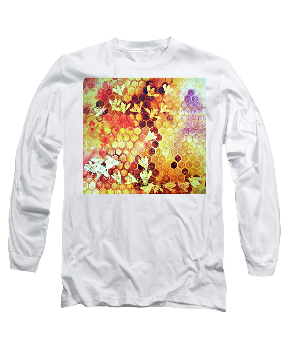  Long Sleeve T-Shirt featuring the New Upload #5 by Helen Klebesadel