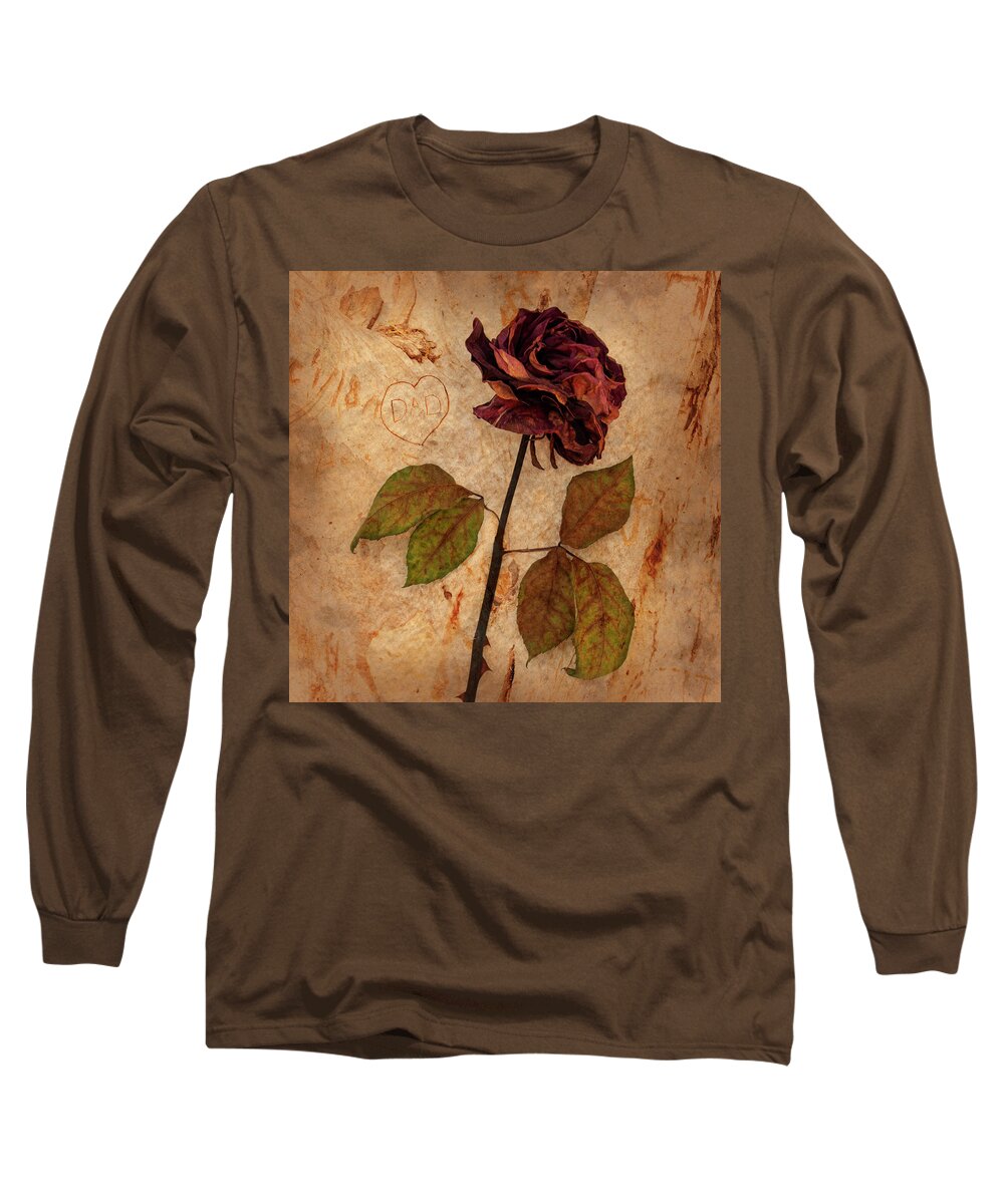 Dad Long Sleeve T-Shirt featuring the photograph Dad by Denise Strahm