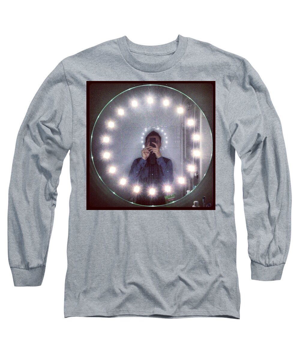 Bright Long Sleeve T-Shirt featuring the photograph Circle Of Light #instagram #light by Michael Comerford