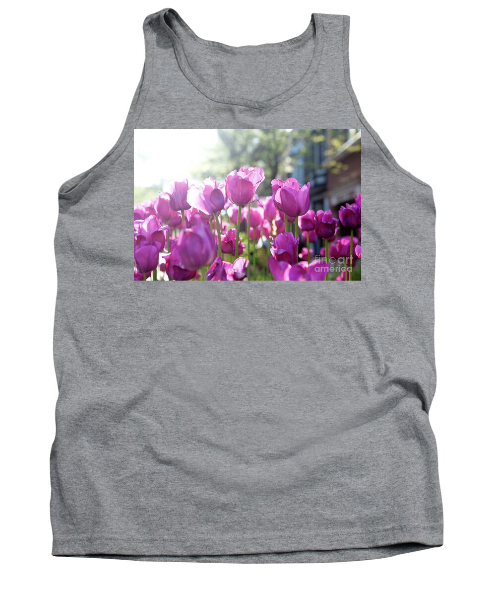 Tulips Tank Top featuring the photograph Lavender Tulips by Rich S
